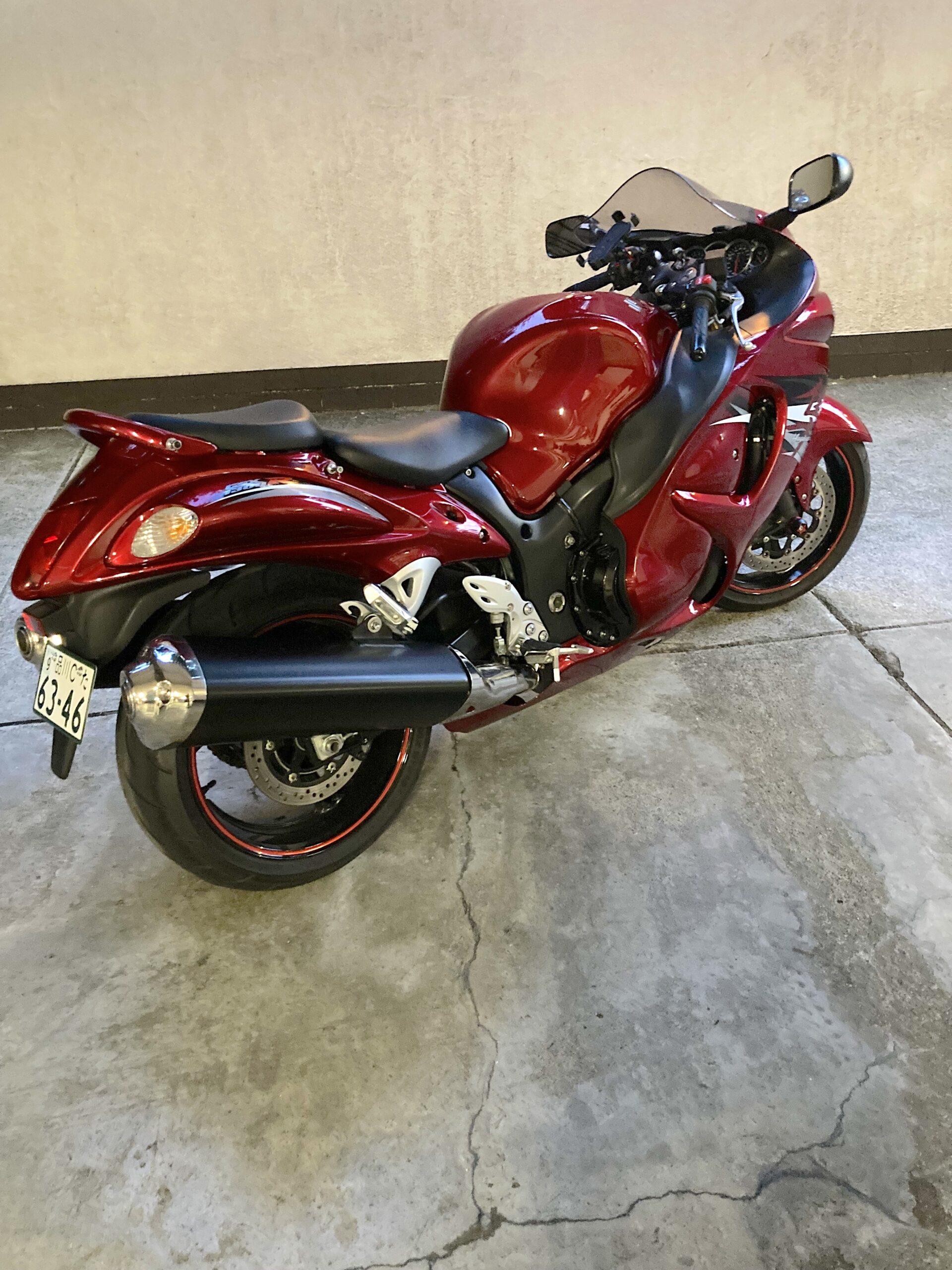 スズキ 隼 GSX1300R ハヤブサ 7300km